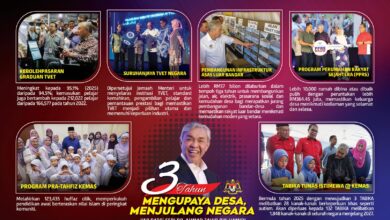 Tiga Tahun Memegang Amanah, Tekad Ahmad Zahid Mengupaya Desa Menjulang Negara