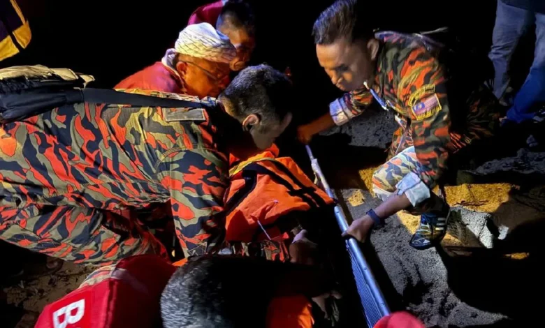 Mayat kedua mangsa lemas Pantai Sura Tengah ditemui