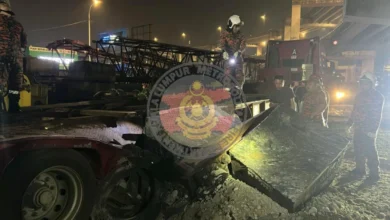 Two killed after being flung off SPE highway in trailer crash