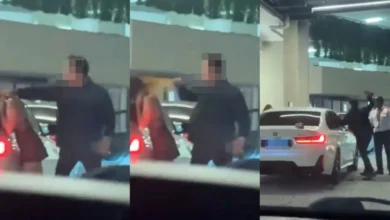 Viral footage captures man hitting woman at condo