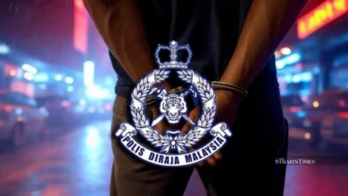 Man arrested after video of him caning, throwing a chair at children goes viral