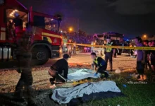 Two friends killed in motorcycle-van collision