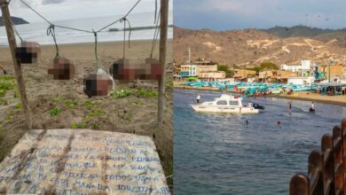 5 kepala manusia ditemukan tergantung