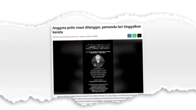 Suspek akibatkan kematian polis di Ipoh, sudah ditahan