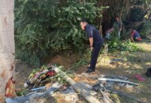 Penunggang motosikal maut tercampak 10 meter