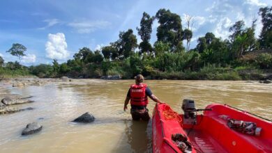 Lelaki dikhuatiri lemas dihanyut arus deras