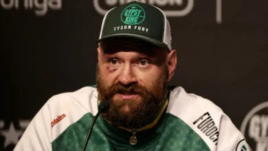 Fury umum pertarungan pertama selepas keluar dari persaraan