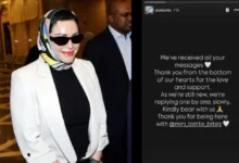 Zizie Izette returns to social media with video of children