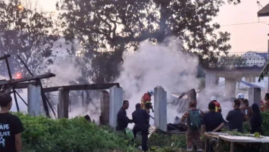 Housewife watches in horror as elderly neighbour perishes in fire