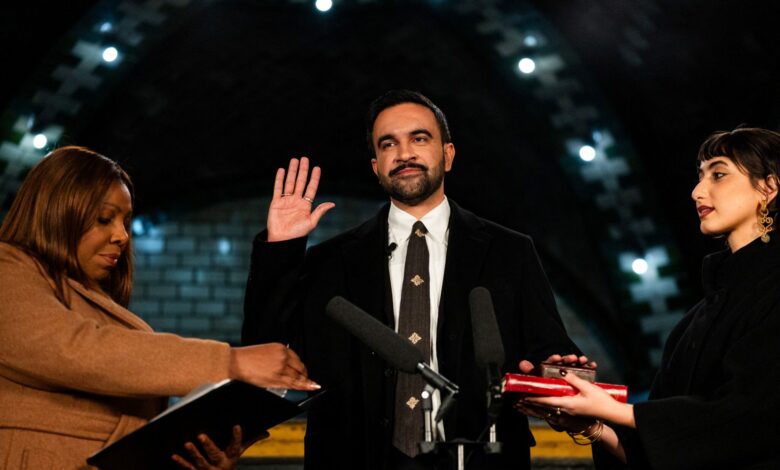 Zohran Mamdani angkat sumpah Datuk Bandar guna al-Quran