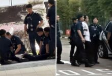 Lelaki cinta guru wanita ditangkap di sekolah