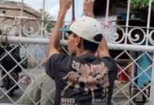 Remaja curi pagar masjid, bawa lari naik motosikal