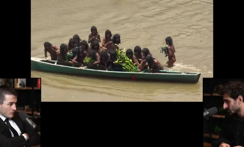 Rakaman video orang asli Amazon terasing didedahkan
