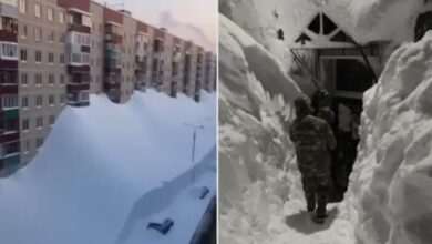 ‘Kiamat’ salji landa Russia, salji tebal lebih 5 meter timbus bangunan