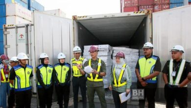 AKPS rampas daging babi beku bernilai lebih RM1.15 juta di Pelabuhan Klang