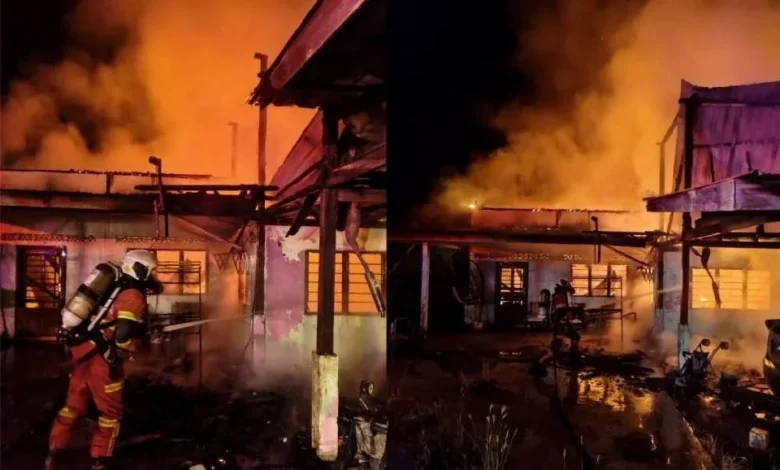 20 motosikal musnah terbakar di Parit Buntar