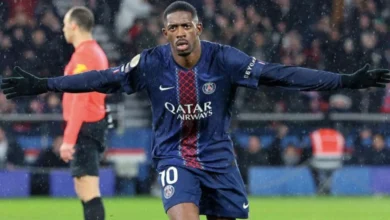 Dua gol memukau Dembele lonjak PSG ke puncak Ligue 1