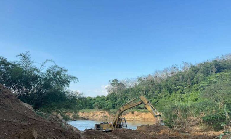 FRU tumpas aktiviti lombong emas haram, rampasan bernilai lebih RM640,000