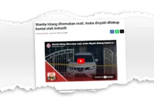 Wanita dibunuh teman lelaki: Saksi lihat MPV bercermin gelap masuk kawasan perumahan 4 petang semalam