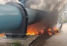 Budak 9 tahun bakar gelandangan ditahan