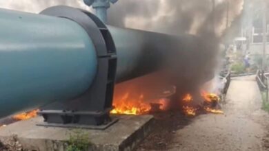 Budak 9 tahun bakar gelandangan ditahan