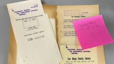 Pinjam buku tahun 1980, bulan ini baru pulangkan