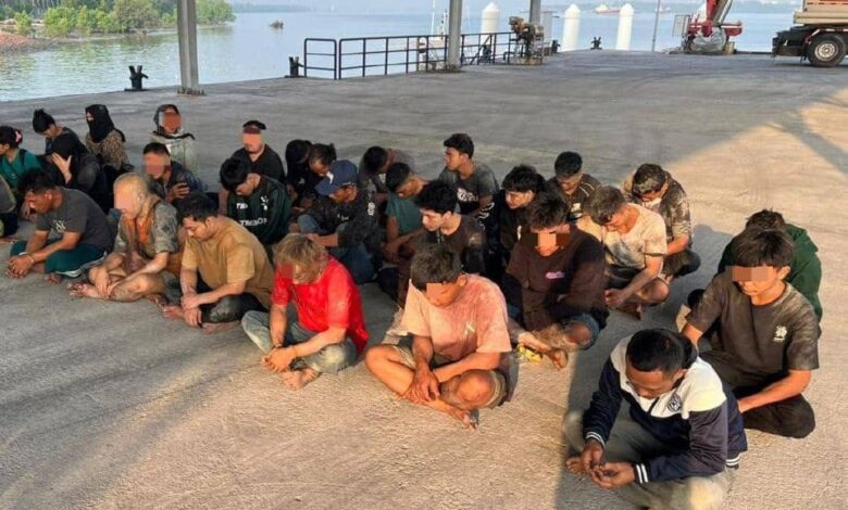 Maritim Malaysia tahan 32 PATI Indonesia keluar secara haram dari Malaysia