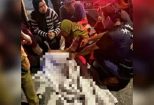 Warga emas maut kemalangan, hanya 200 meter dari rumah