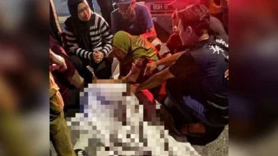 Warga emas maut kemalangan, hanya 200 meter dari rumah