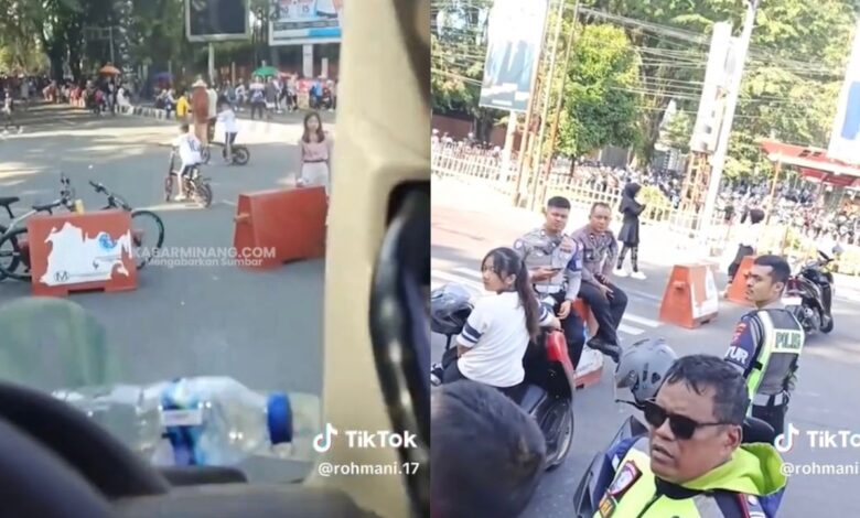 Polis sekat bomba, jalan tutup sempena hari bebas kenderaan