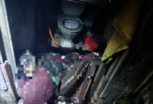 Wanita maut, bilik sewa terbakar