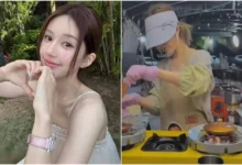 Pelakon wanita tersohor berniaga pasar malam