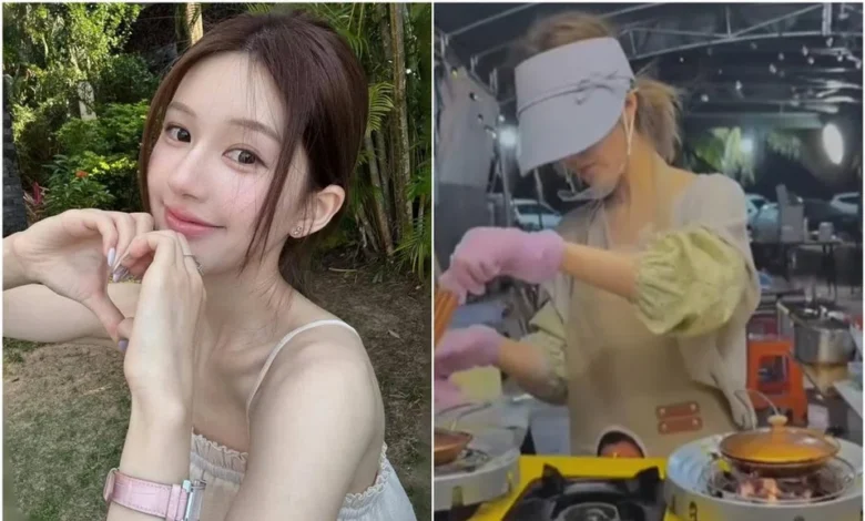 Pelakon wanita tersohor berniaga pasar malam