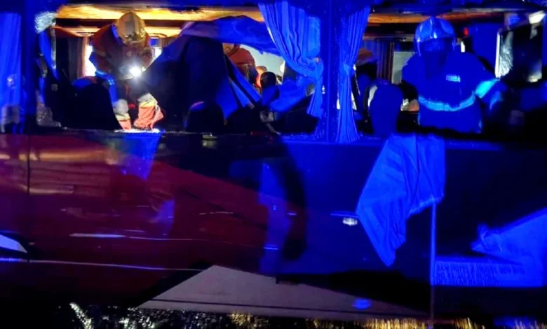 Bas hilang kawalan punca nahas di Lebuhraya PLUS