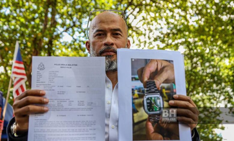 Bekas PTD buat laporan polis ke atas Chegubard