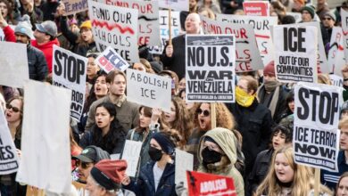 Rakyat AS turun ke jalan, protes bantah keganasan
