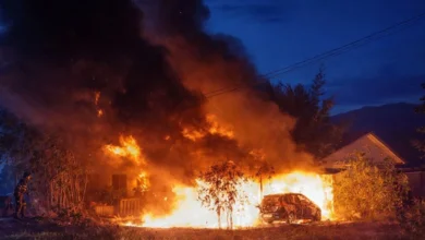 Fire guts teacher's quarters, car in Langkawi on first day of Ramadan