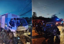 Mother and 3-month-old baby killed in head-on collision in Kota Tinggi