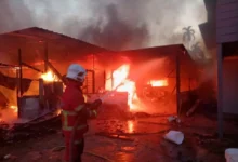 2 melecur dalam kebakaran tiga rumah di Tebobon