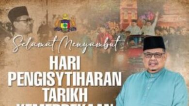 Ketua Menteri Melaka Seru Rakyat Hayati Semangat Hari Pengisytiharan Kemerdekaan