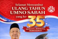 UMNO Sabah Genap 35 Tahun: Setia Dalam Badai, Teguh Dalam Perubahan – Jaffry