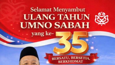 UMNO Sabah Genap 35 Tahun: Setia Dalam Badai, Teguh Dalam Perubahan – Jaffry