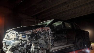 Chegu Bard kemalangan ketika elak binatang lintas jalan di Rembau