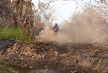 Two minor blasts detected as firefighting continues at Muar peat fire