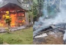 Suami reda, isteri bakar rumah kerana marahkan anak