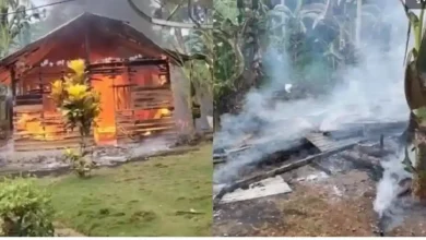 Suami reda, isteri bakar rumah kerana marahkan anak