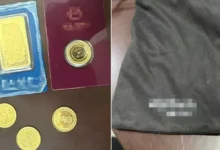 Tak sengaja terbuang emas RM54,000