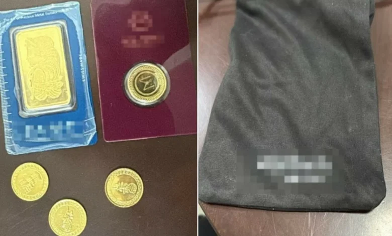 Tak sengaja terbuang emas RM54,000