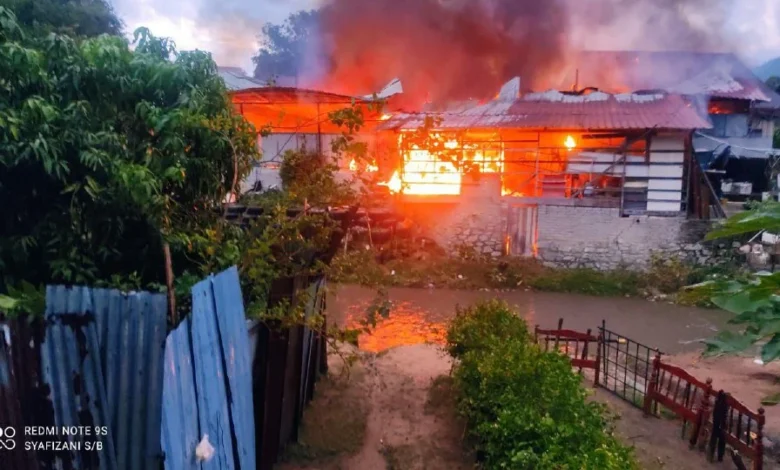 Persiapan Tahun Baharu musnah, 4 rumah terbakar di Air Itam