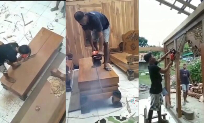 Suami belah rumah jadi dua gara-gara isteri curang